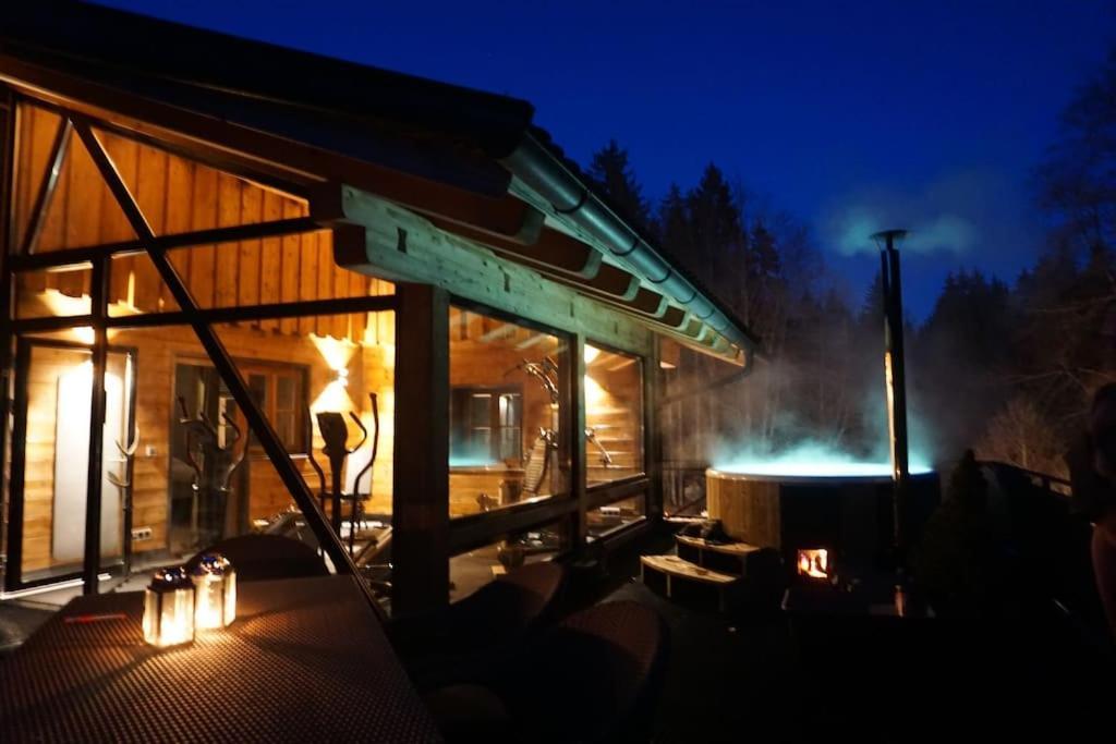 Chalet S - 5 Sterne Luxus Ferienhaus Direkt Am Eibsee Und Zugspitze Grainau Zewnętrze zdjęcie