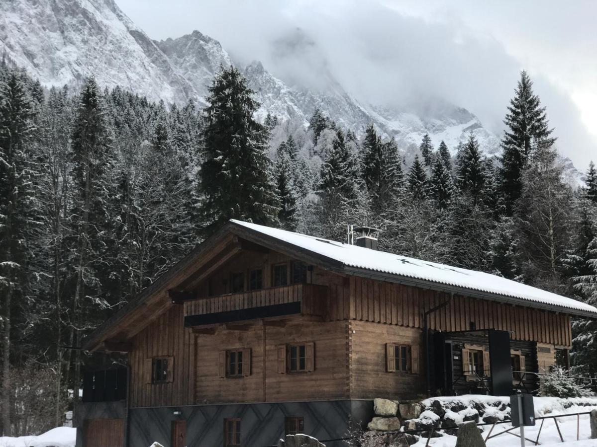 Chalet S - 5 Sterne Luxus Ferienhaus Direkt Am Eibsee Und Zugspitze Grainau Zewnętrze zdjęcie
