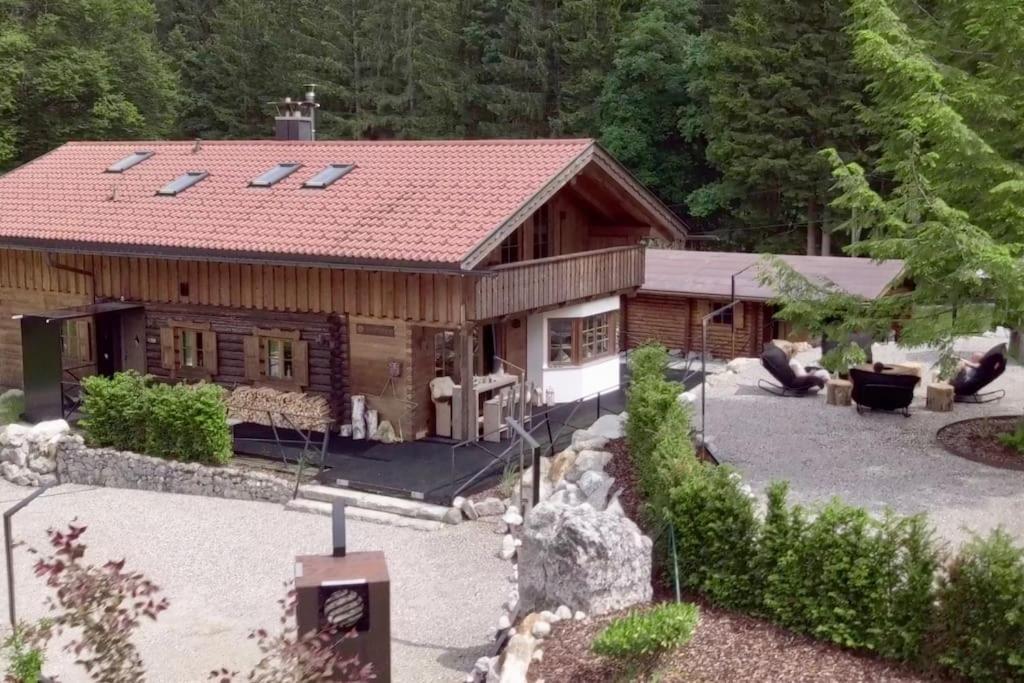 Chalet S - 5 Sterne Luxus Ferienhaus Direkt Am Eibsee Und Zugspitze Grainau Zewnętrze zdjęcie